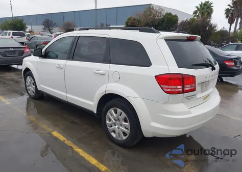 2017 Dodge Journey Se z USA, uszkodzony, nr VIN 3C4PDCAB7HT545809